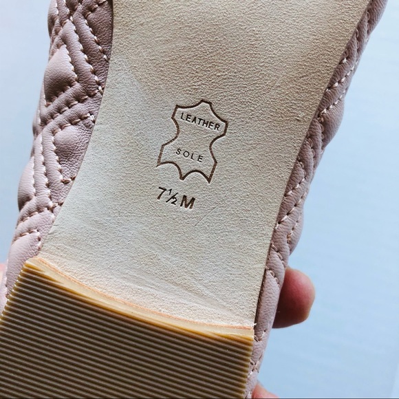 TORY BURCH PINK MARION FLATS SZ 7.5 - Picture 7 of 9